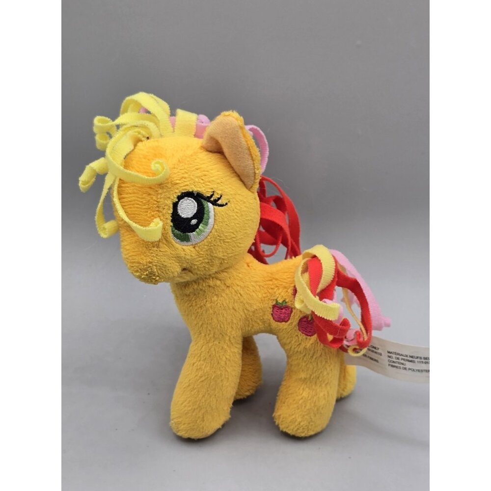 My Little Pony Applejack Plush Yellow Green Eyes‎ 6" By Hasbro Funrise 2013